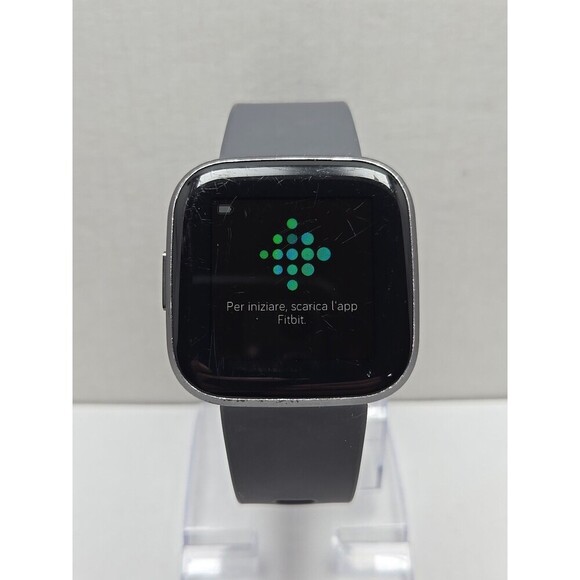 Fitbit Versa 2 Smartwatch Gray 40mm Alexa WR50M Always On Display No Charger - Picture 1 of 10